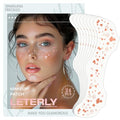24 Pcs Glitter Freckles Face Tattoo,Rose Gold Face Glitter Makeup Patches Cute Sparkle Freckles Patches Waterproof Makeup Speckles for Face Accessories for Women Girls