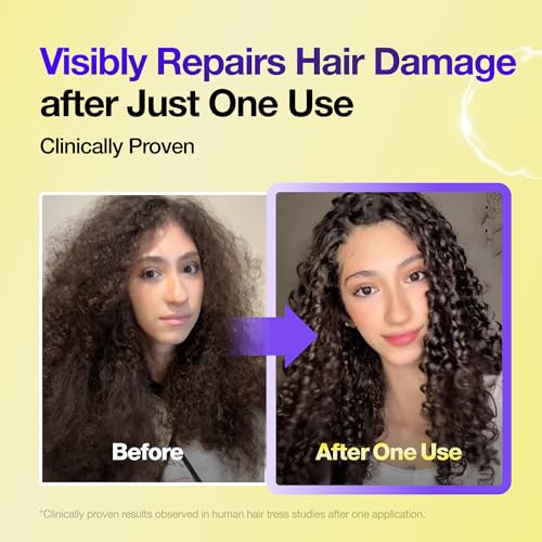 FROMLABS Protein Capsule Hair Repair Treatment, 3-Minute Keratin Hair Mask & Deep Conditioner for Damaged, Repair & Strengthen, Instant Detangling, Anti-Frizz, Low-pH, Fine-Hair Safe, 6.76 fl oz