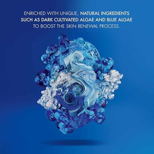 Biotherm Homme Force Supreme Black Mask, Recovering & Anti-Aging Night Mask for Men with Dark Cultivated Algae and Blue Algae, Plumps and Energizes the Skin, Smoothes Wrinkles Overnight, 1.7 Fl. Oz.
