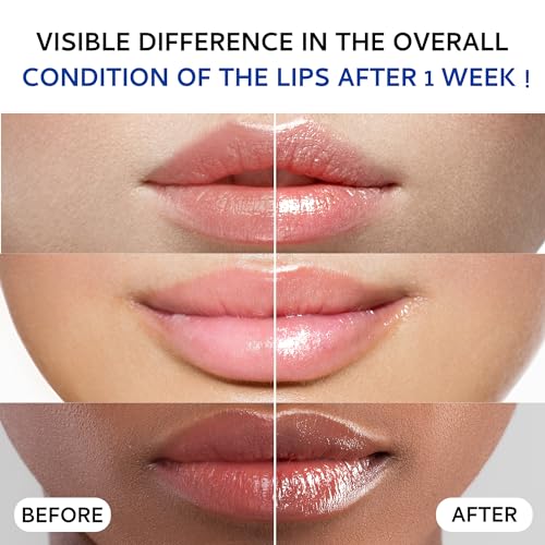 Lip Sleeping Mask (20g), Collagen Lip Mask Overnight, Lip Plumper with Hyaluronic Acid, Peptide Complex Lip Balm for Lip Wrinkle Repair and Plumping, Natural Hydration for Smooth Lips