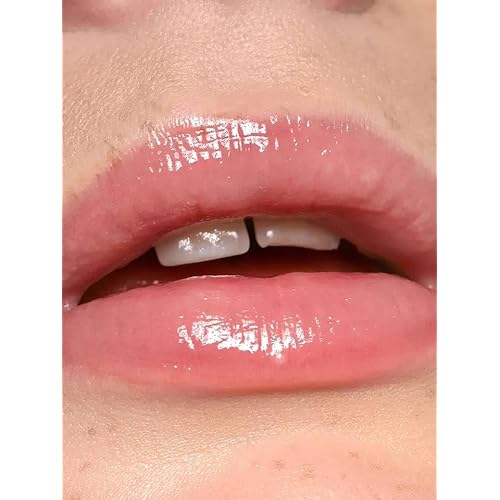 REFY Lip Gloss - Blush (Light, neutral pink) + Bonus Premium Korean Hydrating Sheet Masque