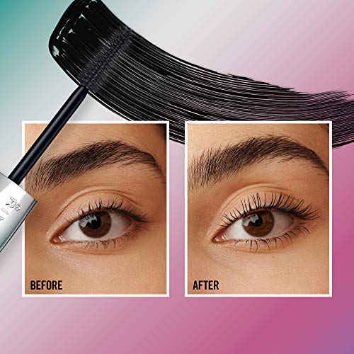 Rimmel London Wonder'Extension Mascara, Lengthens, No Clumps, Smudge-Proof, 003, Extreme Black, 0.37oz