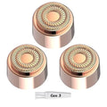 Generation 3 Replacement Heads for Flawless Finishing Touch Facial Hair Remover, Blades for New Flawless Gen 3