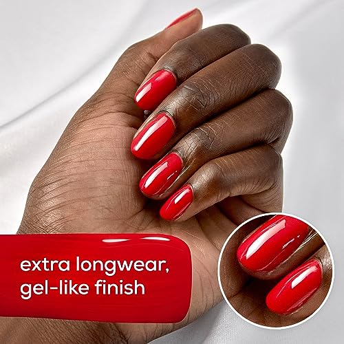 Essie Gel Couture Long-Lasting Nail Polish, Vegan, Clear, Shiny Top Coat, 0.46 fl oz