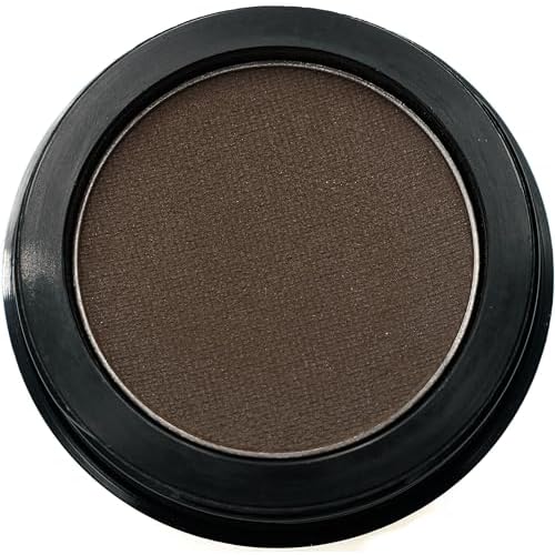 Black Dark Brown Eyebrow Brow Powder Cake Powder, Paraben Free, No Animal Testing & Cruelty Free