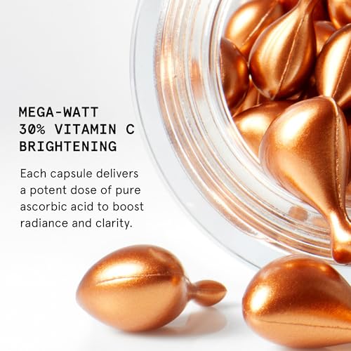 Beauty Pie Superactive Capsules Extreme 30% Vitamin C Serum + Resveratrol & Oryzanol ? Brightening, Anti-Aging ¡®One-Shot¡¯ Capsules