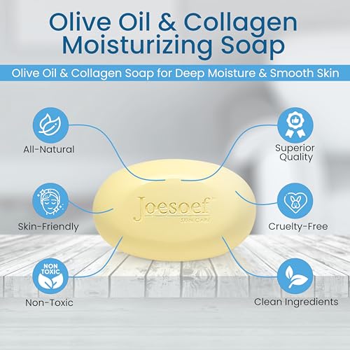 JOESOEF SKIN CARE Olive Oil and Collagen Moisturizing Soap 100G