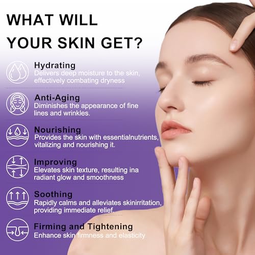 Skin Care Set,6Pcs Professional Womens Teens Tighten Lift Firm Skincare,Hydrate Anti-Aging Facial Routine Kit Travel Gift Set,Birthday Christmas Secret Santa Gifts for Women Teenage Girl Wife Mom | Professional, Travel Skincare, Gift Set
