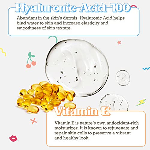 Purifect CEO of H20 Hyaluronic Acid Facial Serum ? Hydrating, Moisturizing, Relieves Redness with Vitamin E ? Made in USA ? Plumping Formula, Pairs Well with Vitamin C Serum & Moisturizer