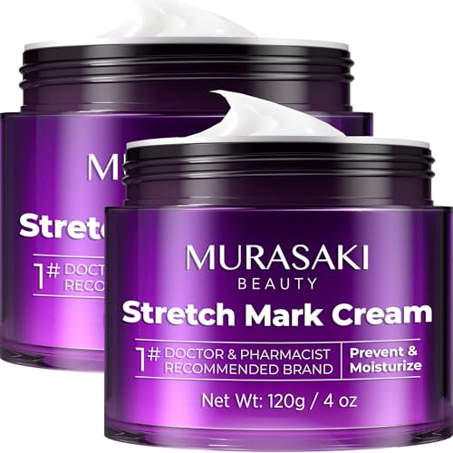 Stretch Mark Cream Prevention for Pregnancy - Maternity Cream for Stretch Marks Removal | Nourishing Formula ? Prevents Stretch Marks & Improves Elasticity - 4 oz (120g) (2 Pack)