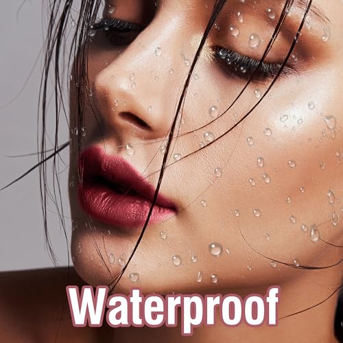 FV 2pcs Matte Liquid Lipstick, Long Lasting & Highly Pigmented, No Transfer & Waterproof, Smudge Proof Lipstick for Women, Party Goer+Seductress, 4.4mlx2