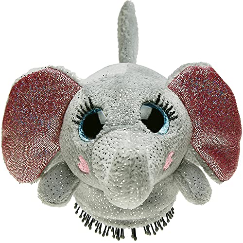 Wet Brush Hair Brush Kids Detangler (Elephant) Detachable Plush Toy, Multi
