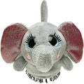 Wet Brush Hair Brush Kids Detangler (Elephant) Detachable Plush Toy, Multi