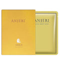 1 BOX NEW Anjeri Gold Facial Mask Moisturizing Silk Silver Facial Mask, Deep Hydrates Soothes Skin & Improve Fine Lines, Nourishing & Firming Facial Mask, 35 ml* 10 Piece (Golden)