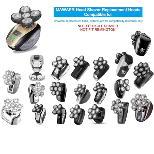 3PCS Universal 5 Blades for FREEBIRD FREEDOM GROOMING Head Shaver Replacement heads