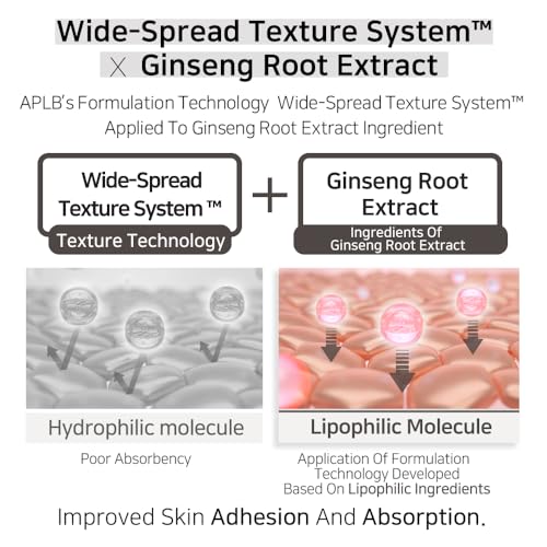 APLB Snail Mucin Ginseng Facial Cream | SNAIL MU GIN CEN¢â 32.7% 1.86 FL.OZ/Korean Skincare, Wrinkle care, Pore care, Improve elasticity for firm skin