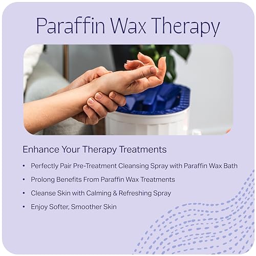 Therabath Pre-Treatment Cleansing Spray for Skin and Nails, with Oils of Lavender, Camphor, and Peppermint for Professional, Home, and Spa, Made in The USA, 8 fl. oz.