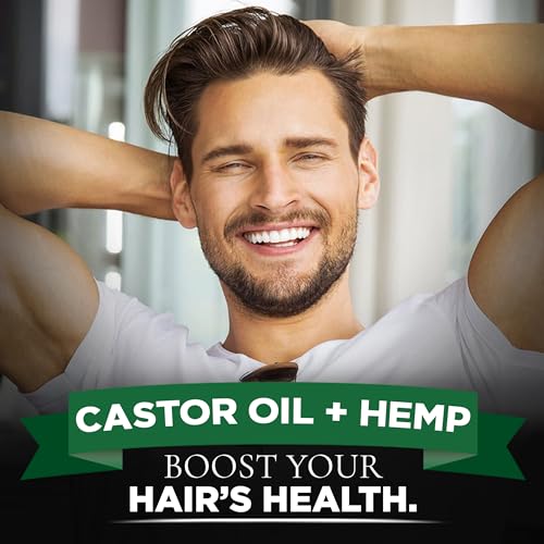 Clubman Pinaud Light Castor Oil + Hemp, Boosts Thickness, Quench Dryness, Promotes Stronger and Shinier Hair, 4 Fl Oz