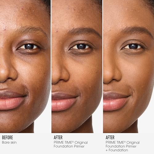 bareMinerals Prime Time Original Foundation Primer ? 24HR Wear, Smooths Texture, Controls Shine, Extends Makeup Wear & Nourishes Skin, Non?Comedogenic, Vegan, Cruelty-Free & Dermatologist-Tested
