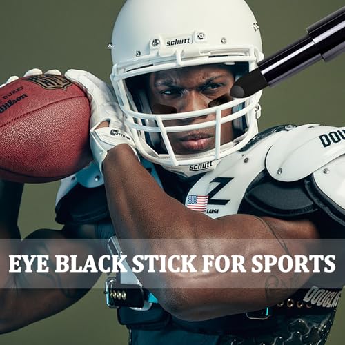 Matte Black Lipstick - Richly Pigmented Waterproof Halloween Lip Gloss for Women, All Day Smudge Proof Goth Clown Lip Stick Stain Makeup, Eye Baseball Softball Football Stick