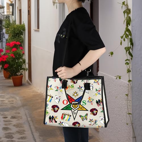 WZMPA Sisterhood Cosmetic Bag Sorority Sister Gift Sisterhood Makeup Zipper Pouch Bag Greek Sorority Gift (Star BG)