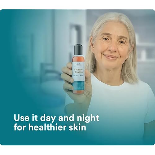 SUN COAST SCIENCES - Hydrate + Restore Total Face Cleanser, Vitamina B, Hydrating Facial Cleanser With Niacinamide for All Skin Types - 4 fl oz