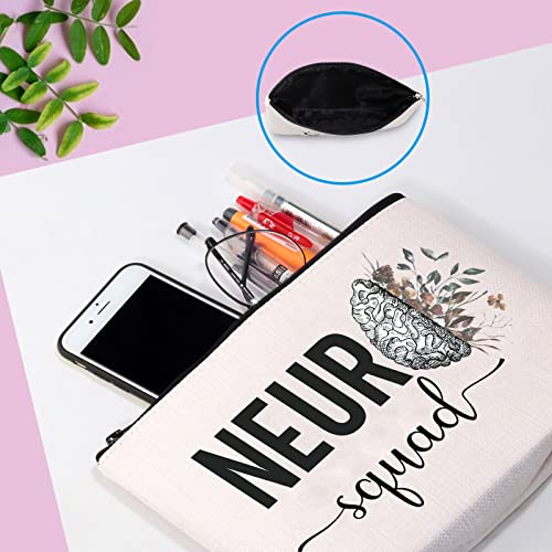WZMPA New Orleans City Map Cosmetic Bag New Orleans Travel Souvenir Gift New Orleans Long Distance Relationship Makeup Zipper Pouch Bag For Family Friend (New Orleans)