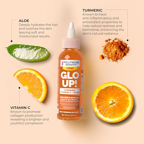 Hollywood Beauty Level Up! Daily Hair, Scalp & Skin Oil Trio (3 Products)