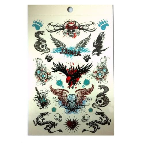 Tapp Collections 280 Temporary Tattoos - M1 Style