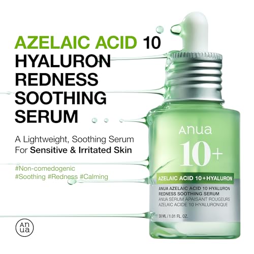 ANUA Gentle Soothing Starter Duo, Azelaic Acid & Heartleaf 77 Soothing Toner, Hydrating, Calming care for Sensitive Skin, Vegan, Korean Skincare Set