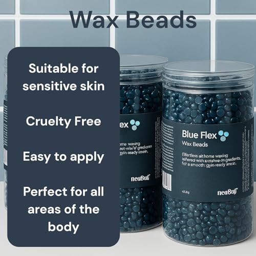 Blue Flex Wax Beads