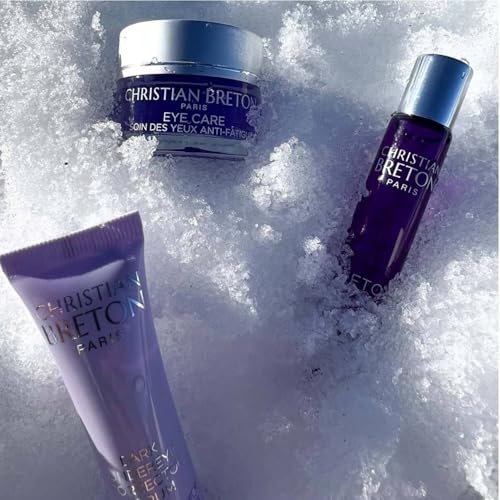 Christian Breton Dark Undereye Corrector Serum - Hydrating Under Eye Serum for Dark Circles - Shea Butter & Soothing Botanicals - Ophthalmologist Tested, Made in France - 3 ml / 0.10 oz
