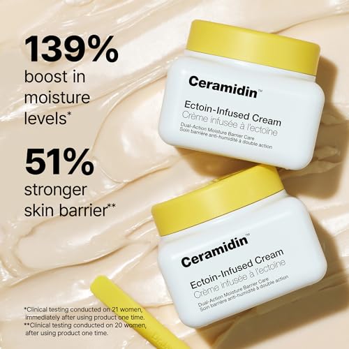 Dr.Jart+ Ceramidin Ectoin-Infused Korean Face Cream Moisturizer for Dry Skin | Korean Skin Care, 1.69 Fl Oz