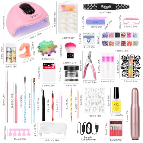 Acrylic Nail Kit 3D Mix Assorted Color Nail Charms