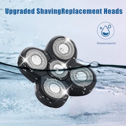 3 Pack Shaver Replacement Blades Compatible with Freedom Head Shaver,Head and Face Electric Razor Shaver Head