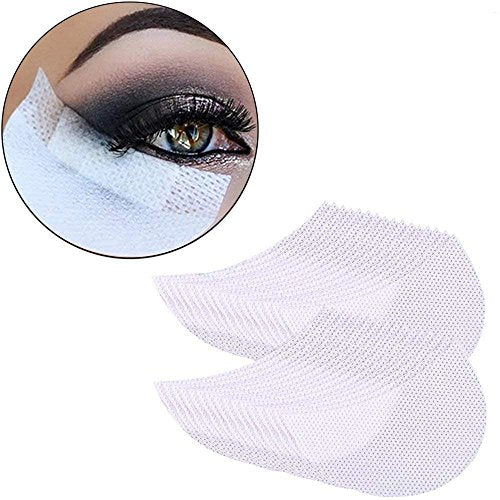 100pcs Disposable Eyeshadow Shields Free Under Eye Gel Pad Patches Eyelash Extensions Lip Makeup Applicator