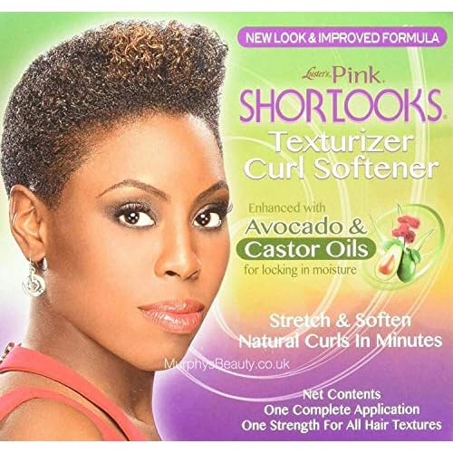 Shortlooks Luster's Pink Short Looks No-lye Texturizer Kit