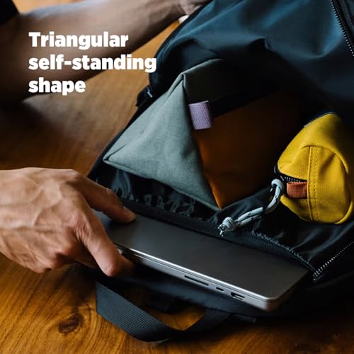 Topo Designs Dopp Kit - Travel Bag for Personal Care Essentials, Self Standing Shape, Fully Lined, Recycled Nylon