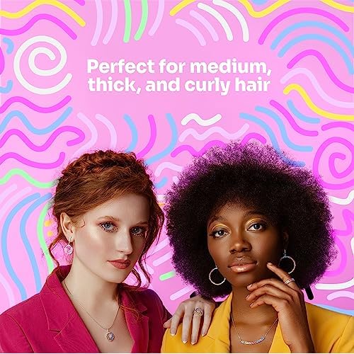 Wet Brush Thick Hair Detangling Brush, Black, Ultra-Soft IntelliFlex Bristles Glide Through Tangles With Ease, Pain-Free Detangler for All Hair Types, Wet & Dry