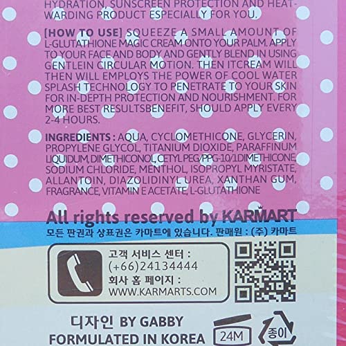 Cathy Doll L-Glutathione Magic Cream SPF 50 Whitening Sunscreen 138ml