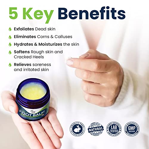 Tea Tree Oil Foot Soak with Epsom Salts- for Foot Pain, Soreness, Athletes Foot, Odors, Toe Nail Fungus, For Dry Cracked Feet - Instantly Hydrates & Soothes Irritated Skin & Athletes Foot