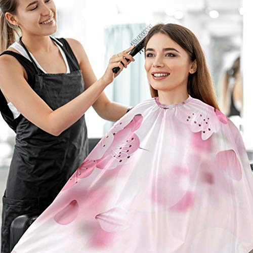 visesunny Professional Barber Cape Polyester Hair Cutting Salon Cape Apron Anti-Static Beard Bib Grooming Apron