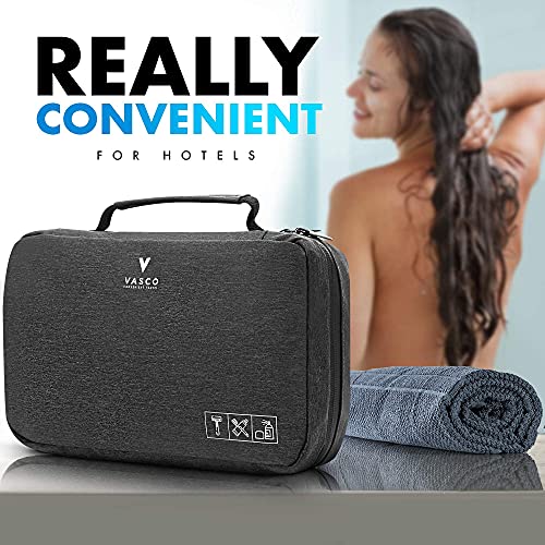 VASCO Hanging Toiletry Bag for Men And Women ? Water-Resistant Travel Organizer