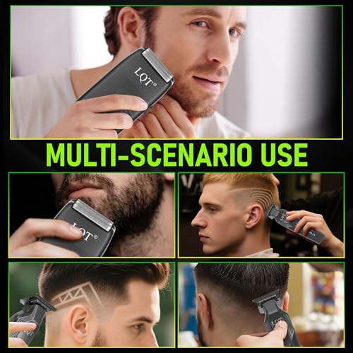 Cordless Hair Trimmer for Men Electric Razor Face Shavers for Body Nose Ear Professional Hair Clippers USB Rechargeable Trimmer for Men's Gifts