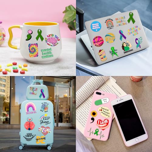 96 PCS Health Inspirational Pre-Cut Temporary Tattoos for Kids Theme Birthday Party Decorations Supplies Favors Decor, Cute Motivational Stickers Tattoo Gifts for Women Men Boys Girls Prizes
