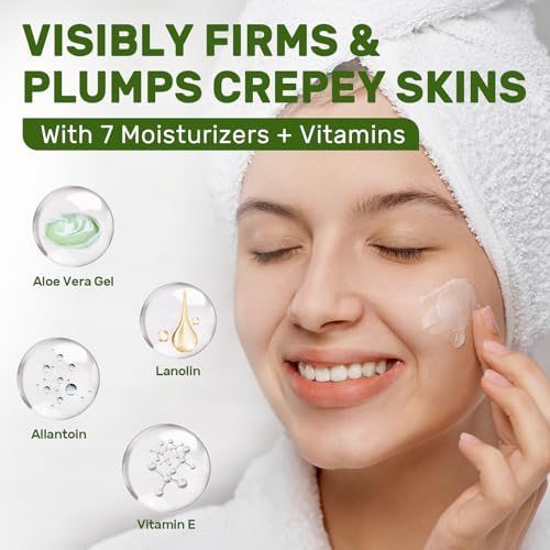 Alra Lotion for Extremely Dry Skin, Face, Hands & Body Cream Moisturizer with Aloe Vera Gel + Lanolin Oil + VE, Itch Relief, After Sun Lotion with Hydrate, Soothe, Cool Benefits, Fragrance free, 4 oz