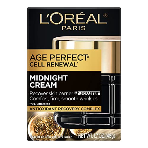 L¡¯Or?al Paris Age Perfect Midnight Cream, Antioxidant Recovery Complex, 1.7 Oz. 1.70 Ounce (Pack of 1)