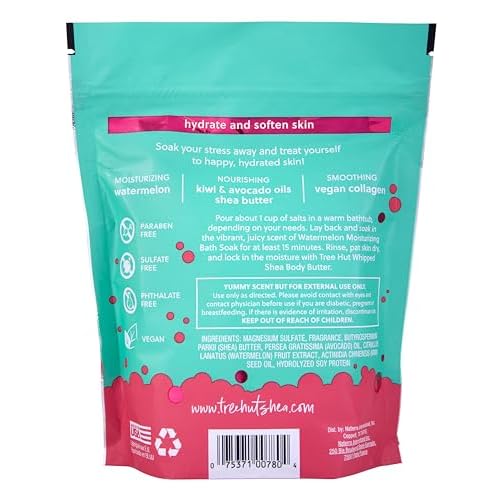 Tree Hut Moisturizing Bath Soak Watermelon, 16 oz