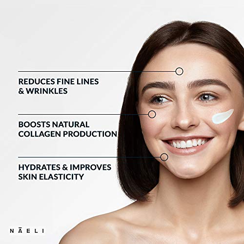 Retinoid Cream - 4.25% Retinol Night Moisturizer for Face & Neck with Collagen, Peptides & Hyaluronic Acid - Anti Aging Wrinkle Cream, Improves Skin Tone & Texture, 3.4 oz