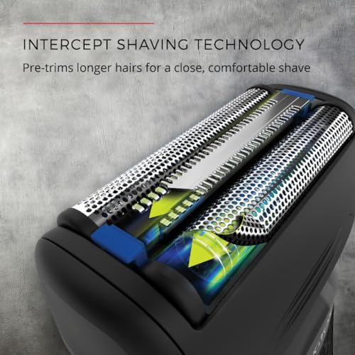 Remington Comfort Series Foil Shaver for Men, Electric Shaver, Pop-up Trimmer, Blue, PF7400E